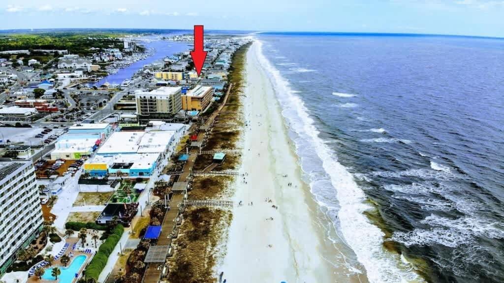 Beach Harbour 17 At The Cb Boardwalk Walk To Everything! カロライナビーチ エクステリア 写真